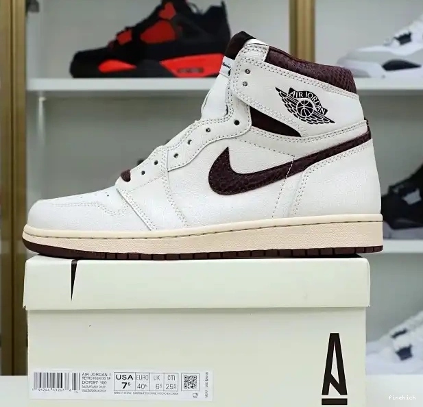 og high 1 Maniére burgundy